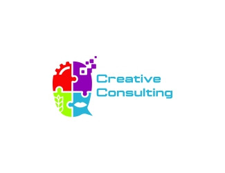 Projekt graficzny logo dla firmy online Creative Consulting